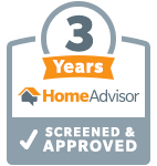 HomeAdvisor 3 years screened and approved Sarasota
